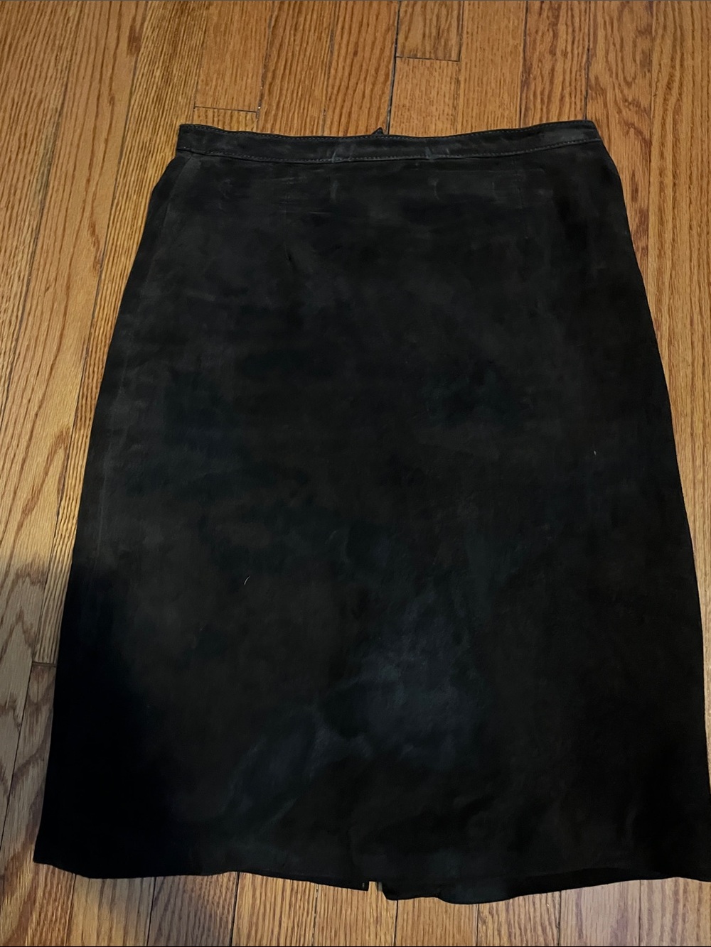 Classic Leather Deep Brown  Women's Skirt